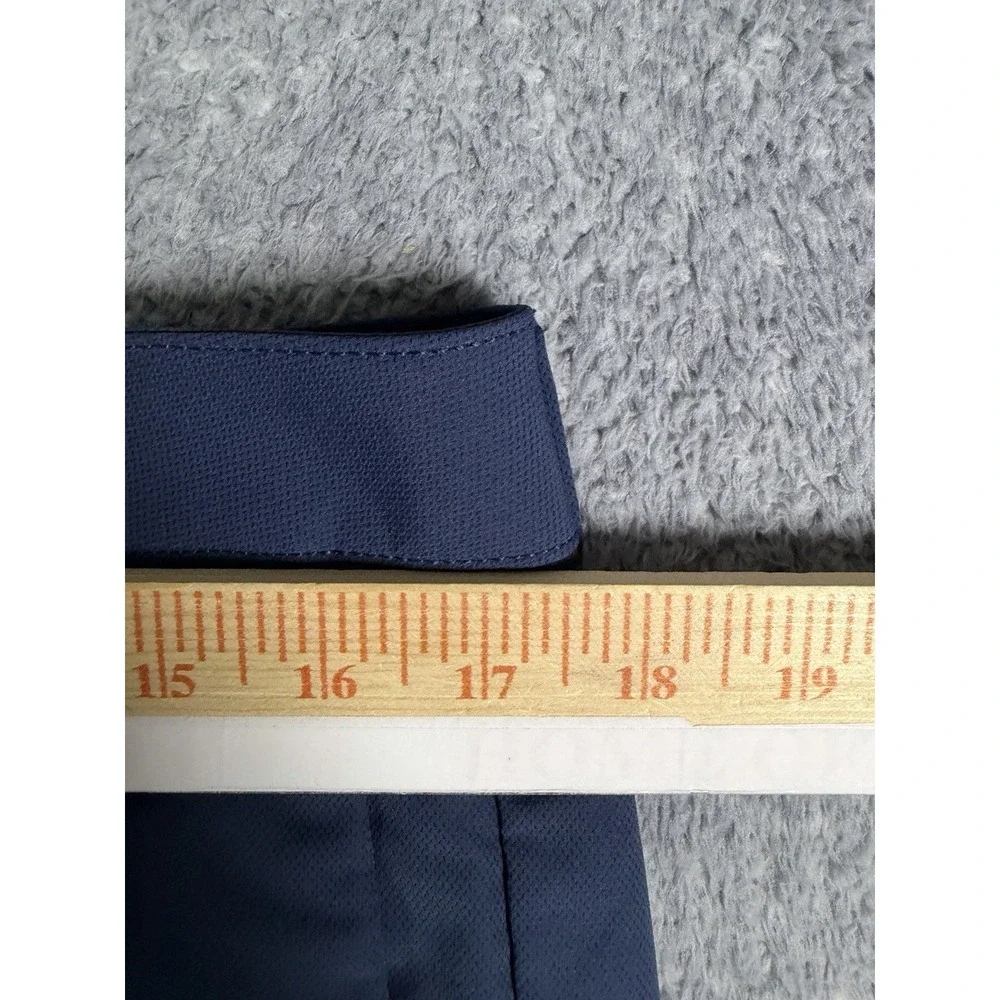 Banana Republic Pants Mens 34x32 Blue Performance Stretch Travel Golf Zip Pocket